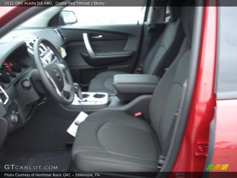 Crystal Red Tintcoat / Ebony 2012 GMC Acadia SLE AWD