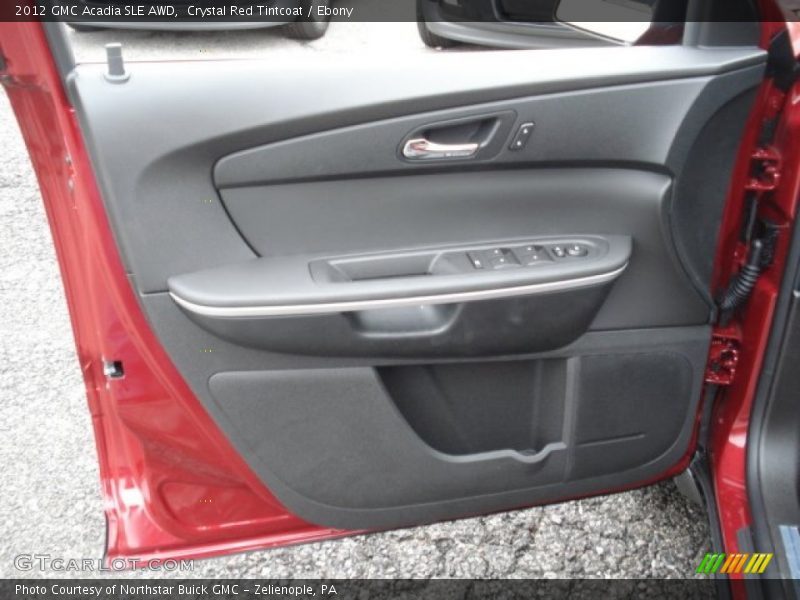Crystal Red Tintcoat / Ebony 2012 GMC Acadia SLE AWD