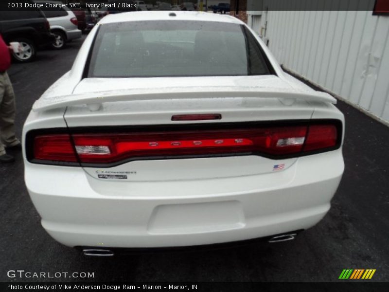 Ivory Pearl / Black 2013 Dodge Charger SXT