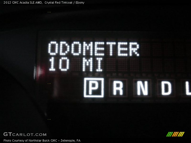 Crystal Red Tintcoat / Ebony 2012 GMC Acadia SLE AWD