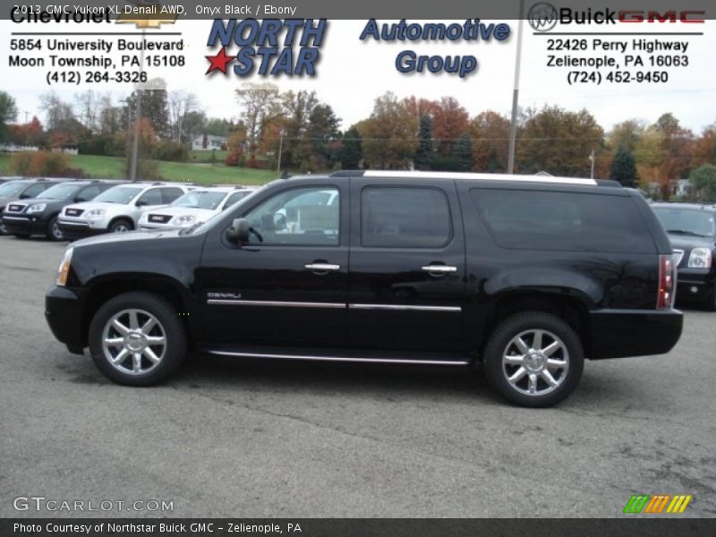 Onyx Black / Ebony 2013 GMC Yukon XL Denali AWD