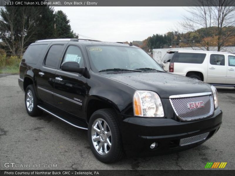 Onyx Black / Ebony 2013 GMC Yukon XL Denali AWD
