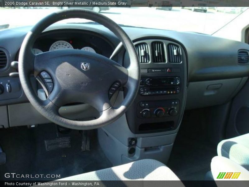 Bright Silver Metallic / Medium Slate Gray 2006 Dodge Caravan SE