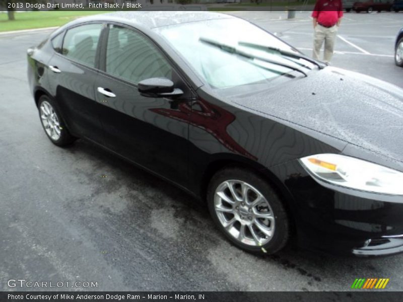Pitch Black / Black 2013 Dodge Dart Limited