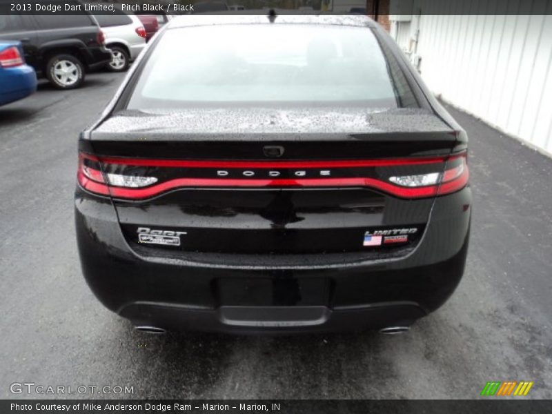 Pitch Black / Black 2013 Dodge Dart Limited