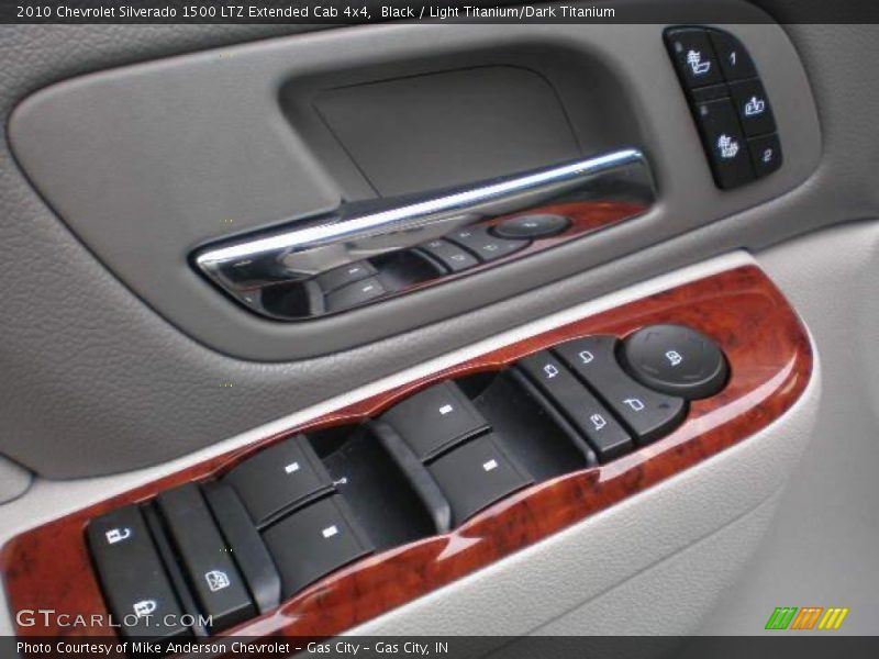 Black / Light Titanium/Dark Titanium 2010 Chevrolet Silverado 1500 LTZ Extended Cab 4x4
