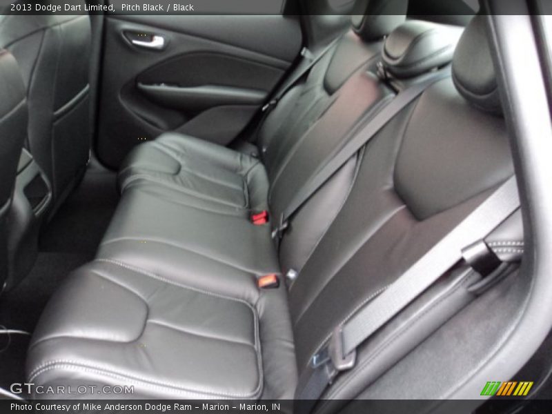 Rear Seat of 2013 Dart Limited