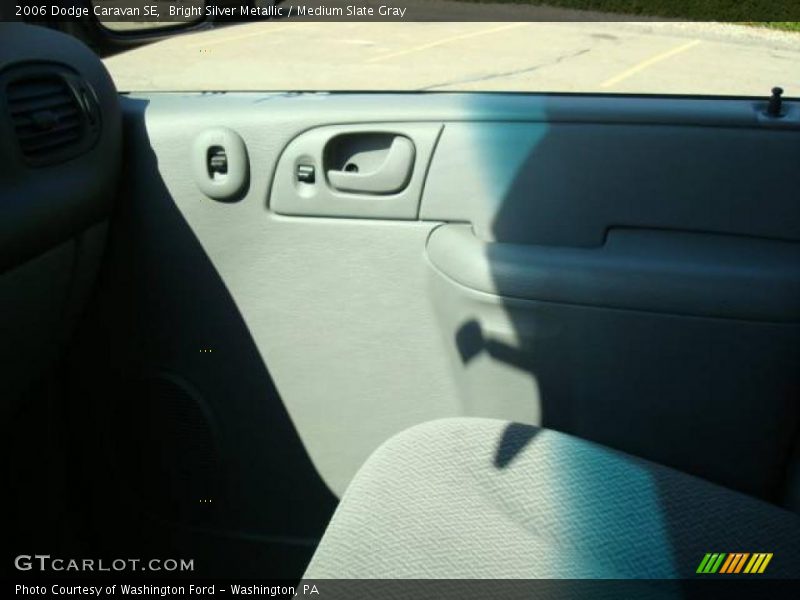 Bright Silver Metallic / Medium Slate Gray 2006 Dodge Caravan SE