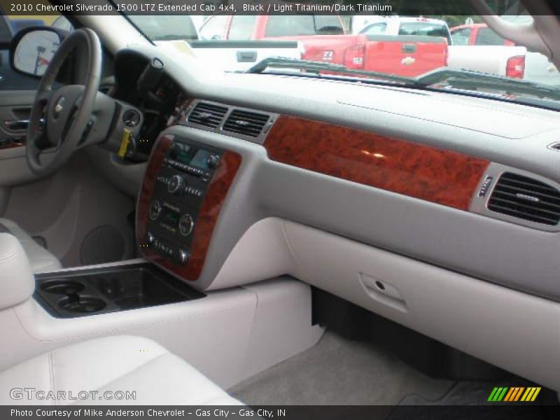 Black / Light Titanium/Dark Titanium 2010 Chevrolet Silverado 1500 LTZ Extended Cab 4x4