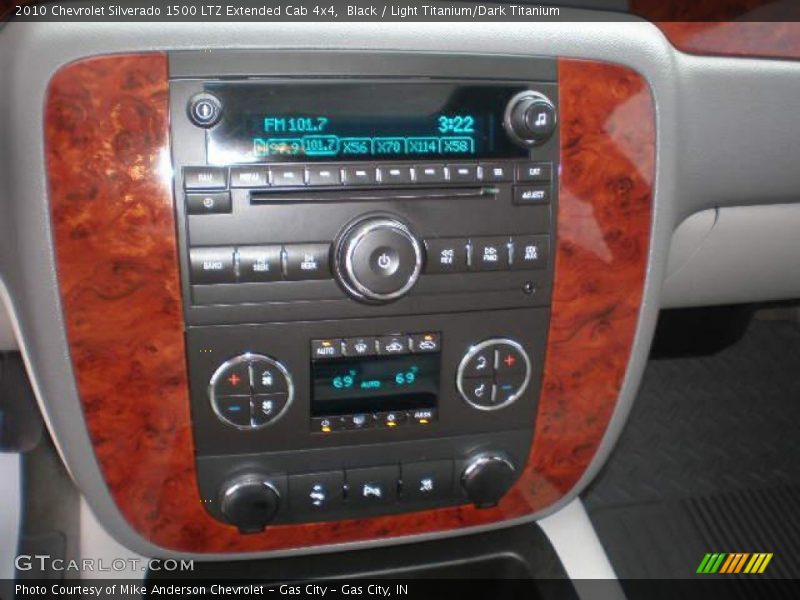 Black / Light Titanium/Dark Titanium 2010 Chevrolet Silverado 1500 LTZ Extended Cab 4x4