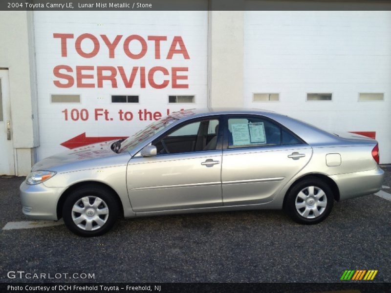 Lunar Mist Metallic / Stone 2004 Toyota Camry LE