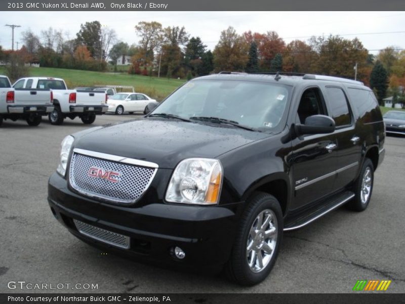 Onyx Black / Ebony 2013 GMC Yukon XL Denali AWD