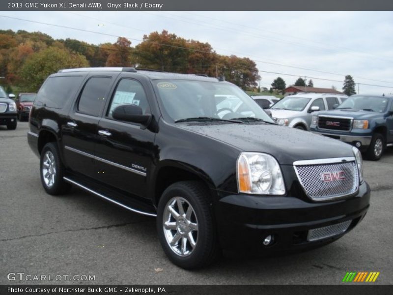 Onyx Black / Ebony 2013 GMC Yukon XL Denali AWD
