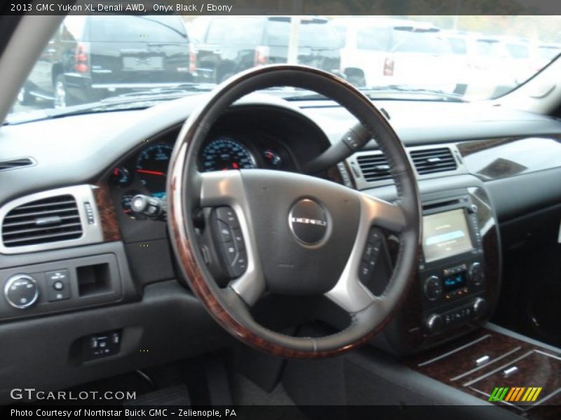 Onyx Black / Ebony 2013 GMC Yukon XL Denali AWD