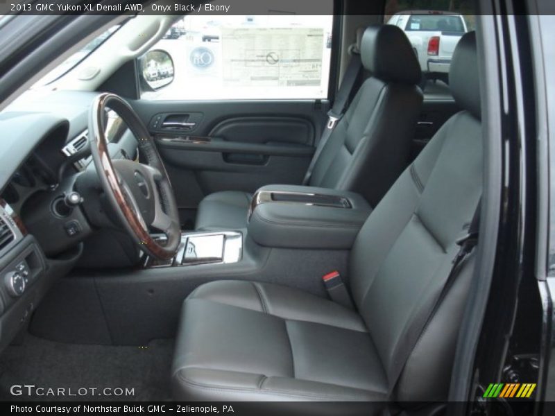 Onyx Black / Ebony 2013 GMC Yukon XL Denali AWD