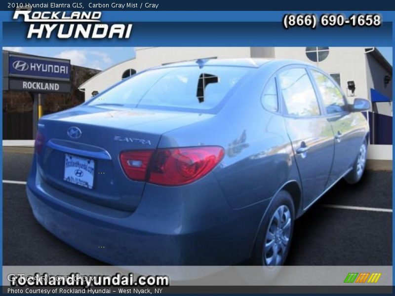 Carbon Gray Mist / Gray 2010 Hyundai Elantra GLS