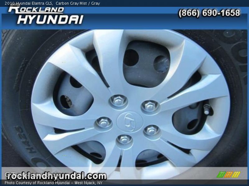 Carbon Gray Mist / Gray 2010 Hyundai Elantra GLS