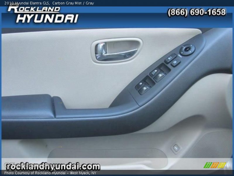 Carbon Gray Mist / Gray 2010 Hyundai Elantra GLS