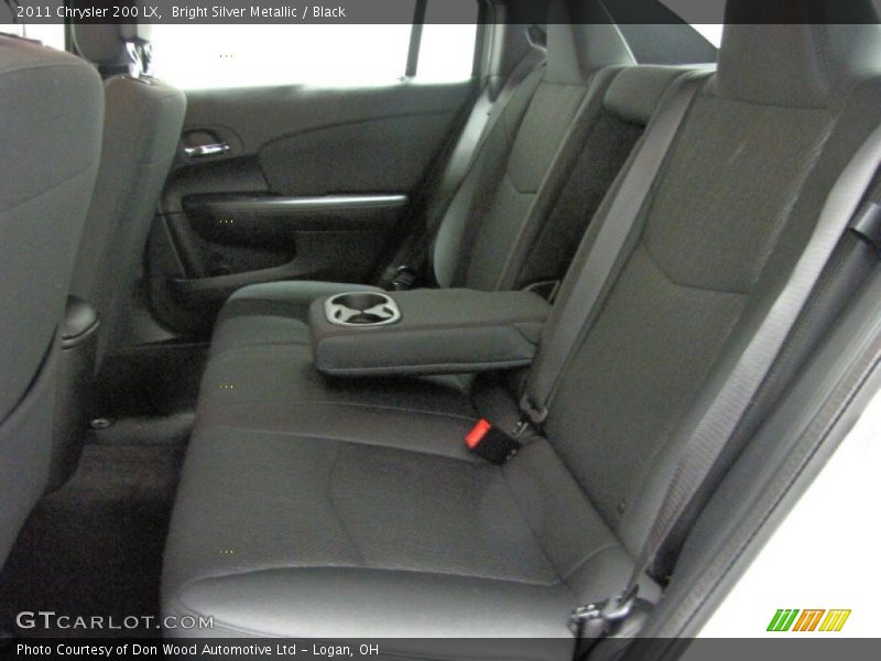 Bright Silver Metallic / Black 2011 Chrysler 200 LX