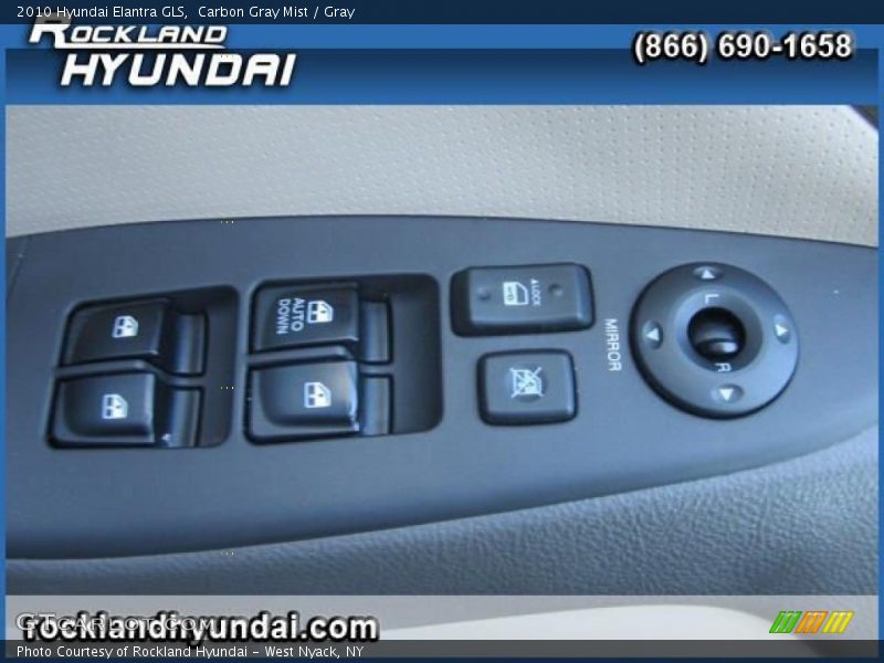 Carbon Gray Mist / Gray 2010 Hyundai Elantra GLS