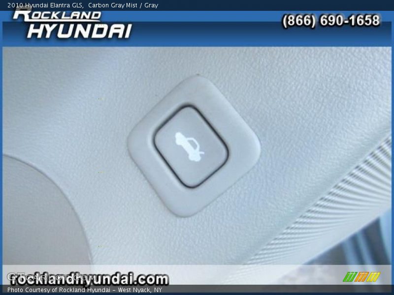 Carbon Gray Mist / Gray 2010 Hyundai Elantra GLS