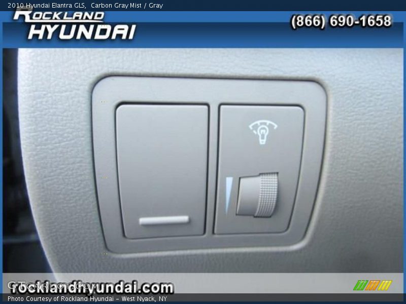 Carbon Gray Mist / Gray 2010 Hyundai Elantra GLS