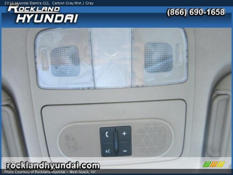 Carbon Gray Mist / Gray 2010 Hyundai Elantra GLS