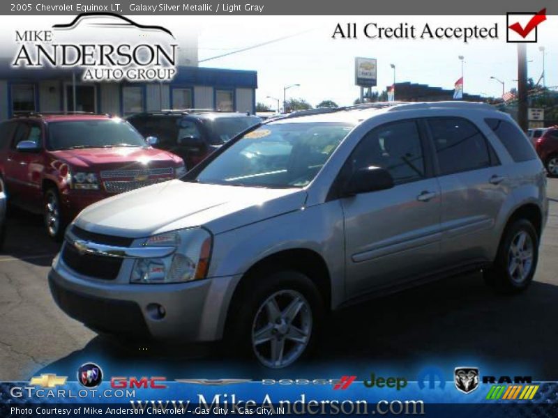 Galaxy Silver Metallic / Light Gray 2005 Chevrolet Equinox LT