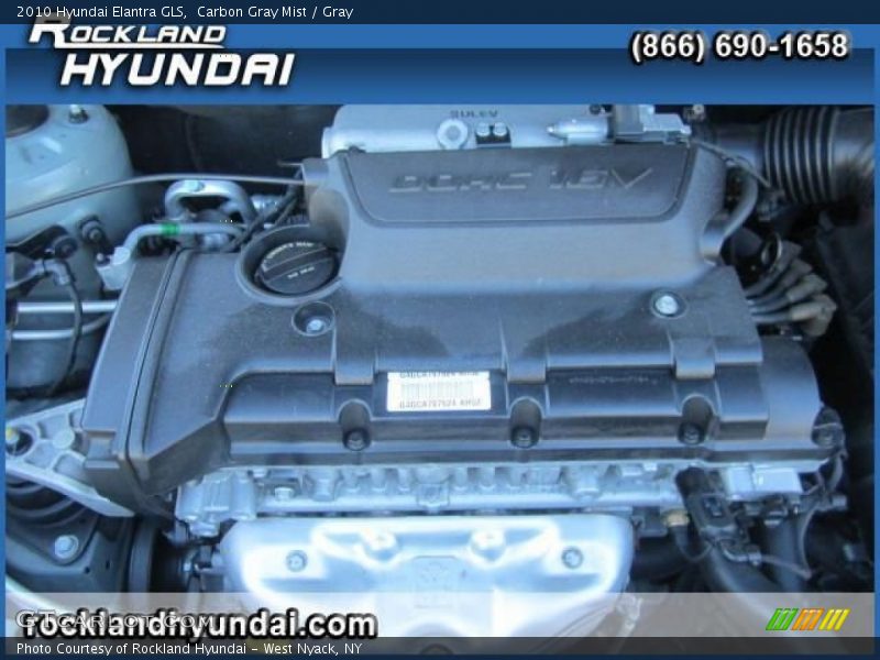Carbon Gray Mist / Gray 2010 Hyundai Elantra GLS