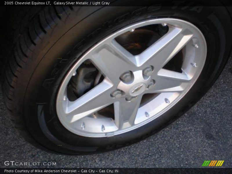 Galaxy Silver Metallic / Light Gray 2005 Chevrolet Equinox LT