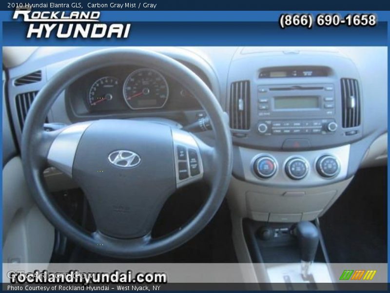 Carbon Gray Mist / Gray 2010 Hyundai Elantra GLS