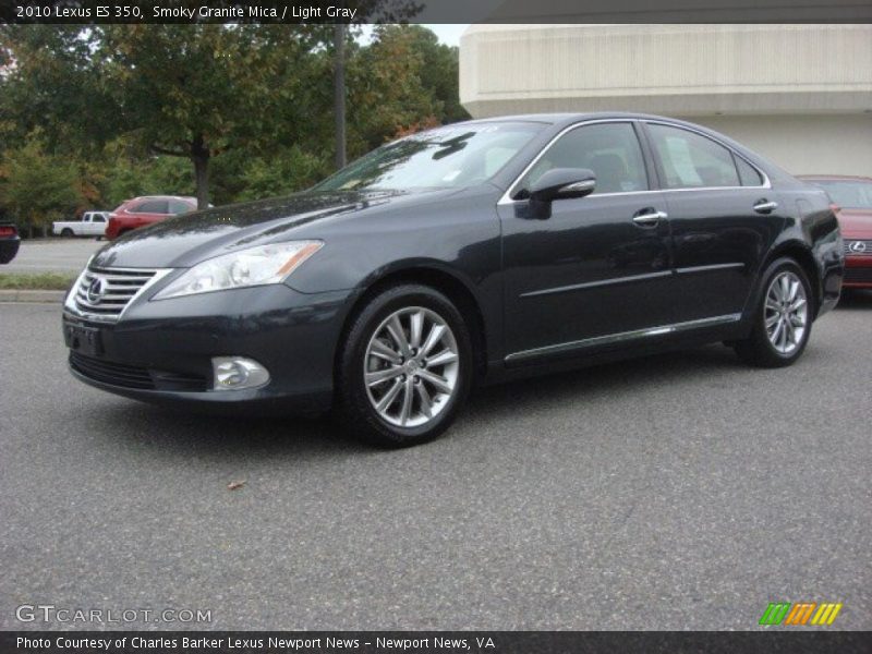 Smoky Granite Mica / Light Gray 2010 Lexus ES 350