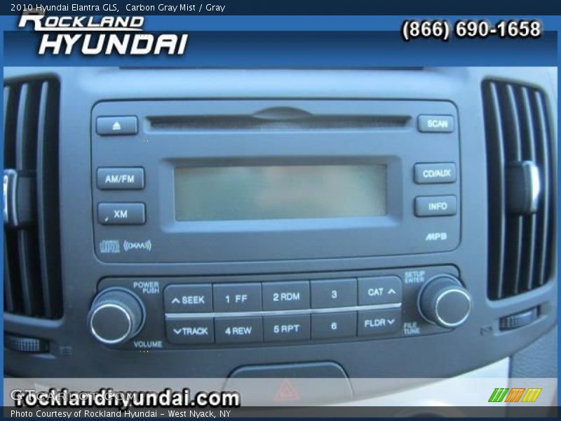 Carbon Gray Mist / Gray 2010 Hyundai Elantra GLS