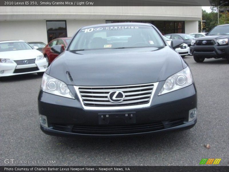 Smoky Granite Mica / Light Gray 2010 Lexus ES 350