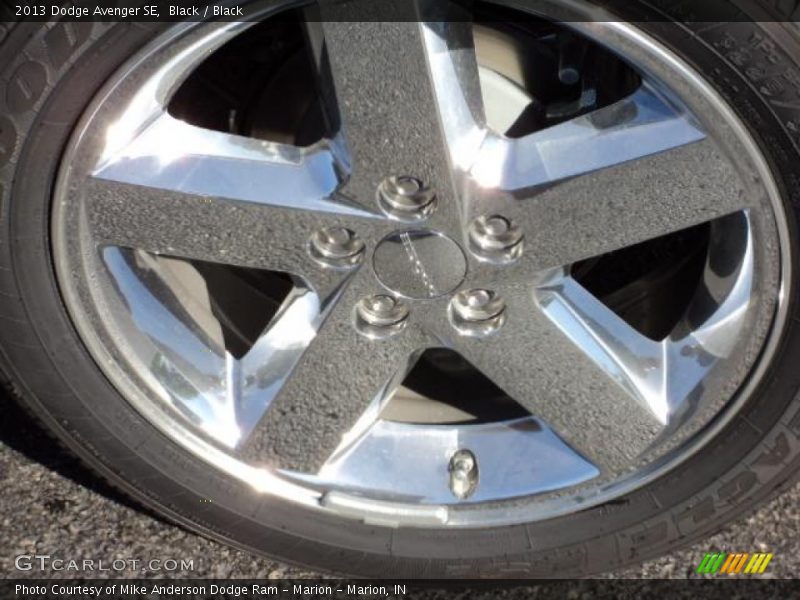 Black / Black 2013 Dodge Avenger SE