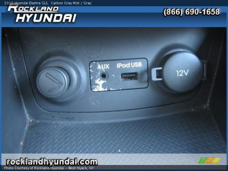 Carbon Gray Mist / Gray 2010 Hyundai Elantra GLS