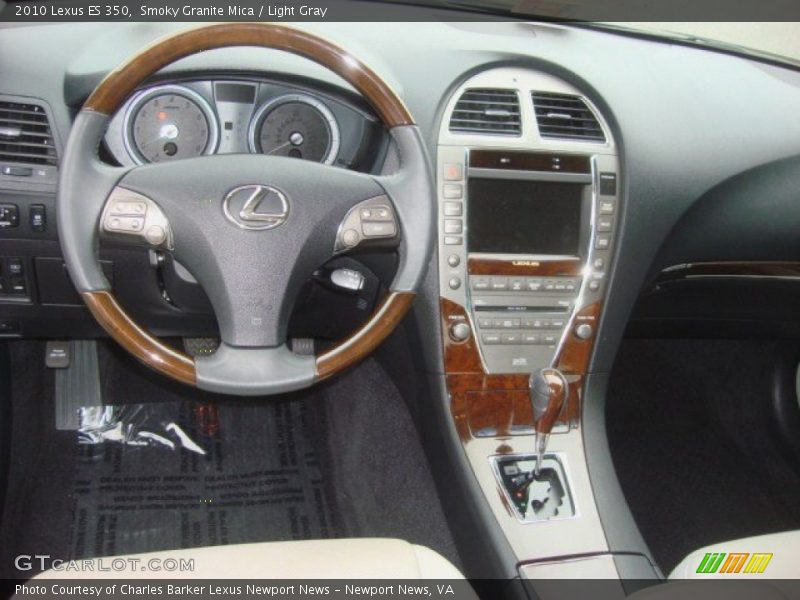 Smoky Granite Mica / Light Gray 2010 Lexus ES 350