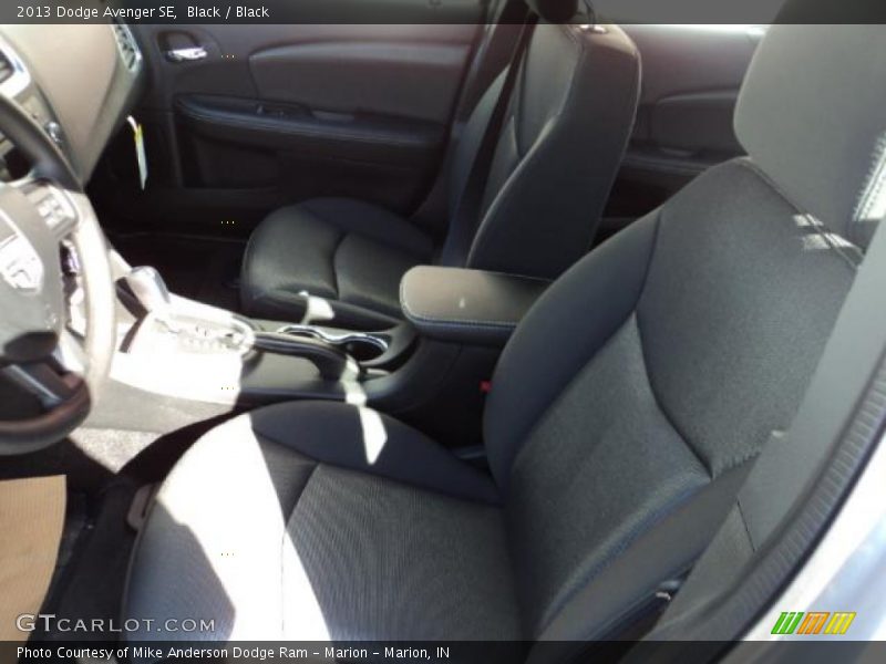 Black / Black 2013 Dodge Avenger SE