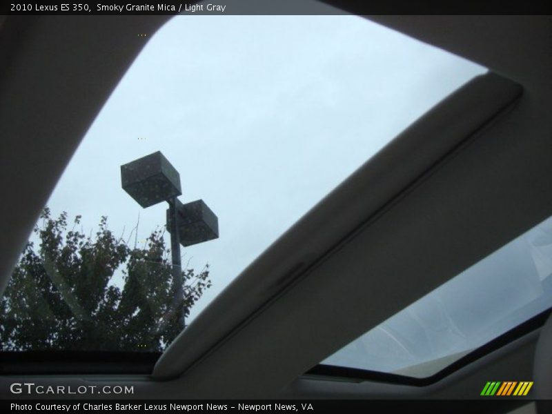 Smoky Granite Mica / Light Gray 2010 Lexus ES 350