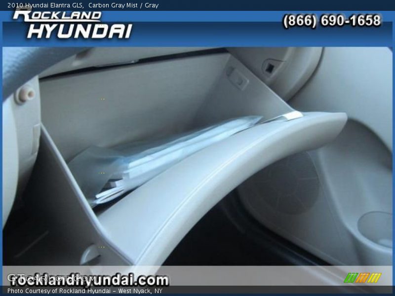 Carbon Gray Mist / Gray 2010 Hyundai Elantra GLS
