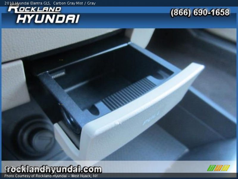 Carbon Gray Mist / Gray 2010 Hyundai Elantra GLS