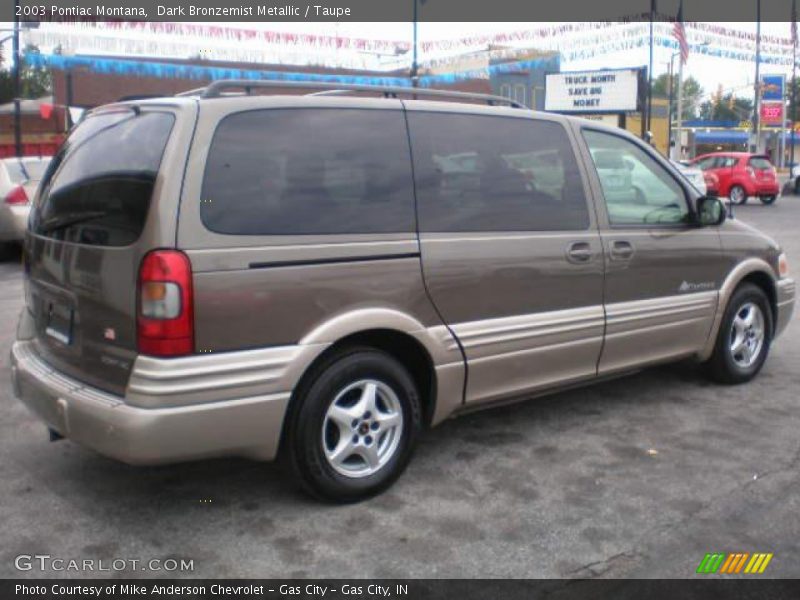 Dark Bronzemist Metallic / Taupe 2003 Pontiac Montana