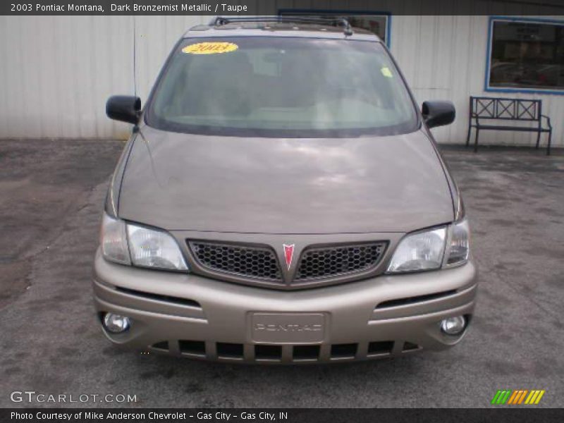 Dark Bronzemist Metallic / Taupe 2003 Pontiac Montana