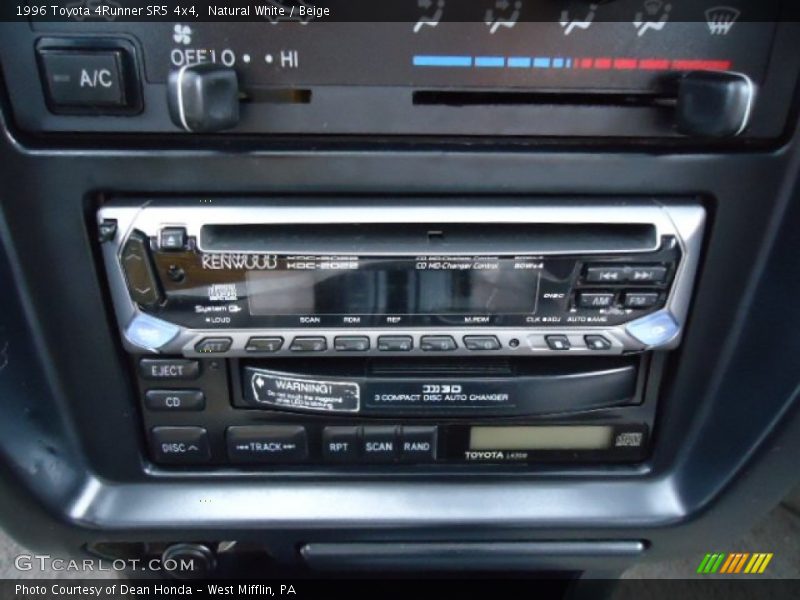 Natural White / Beige 1996 Toyota 4Runner SR5 4x4