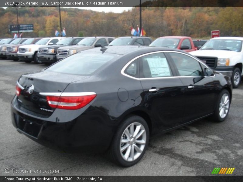 Carbon Black Metallic / Medium Titanium 2013 Buick Verano FWD