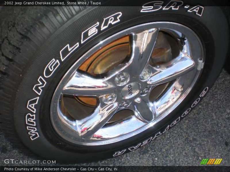 Stone White / Taupe 2002 Jeep Grand Cherokee Limited