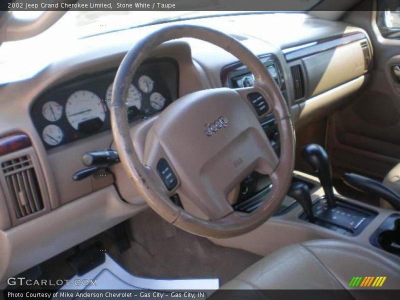  2002 Grand Cherokee Limited Taupe Interior