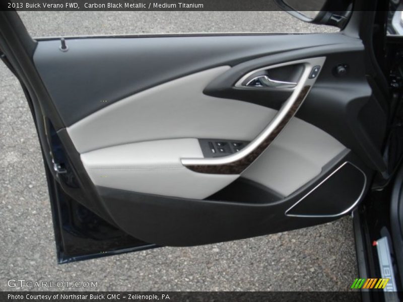 Carbon Black Metallic / Medium Titanium 2013 Buick Verano FWD