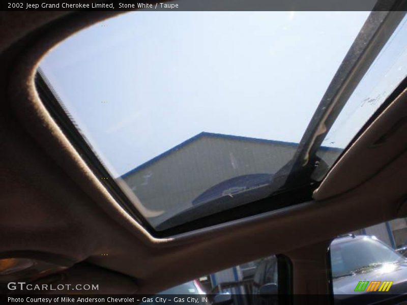 Stone White / Taupe 2002 Jeep Grand Cherokee Limited