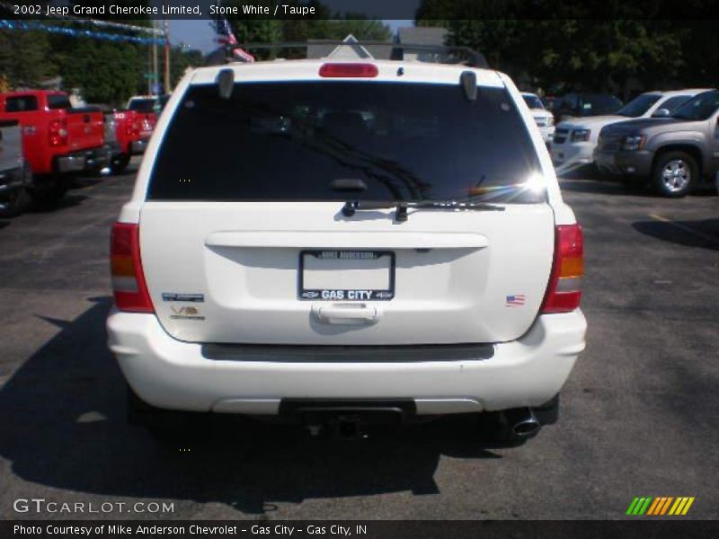 Stone White / Taupe 2002 Jeep Grand Cherokee Limited